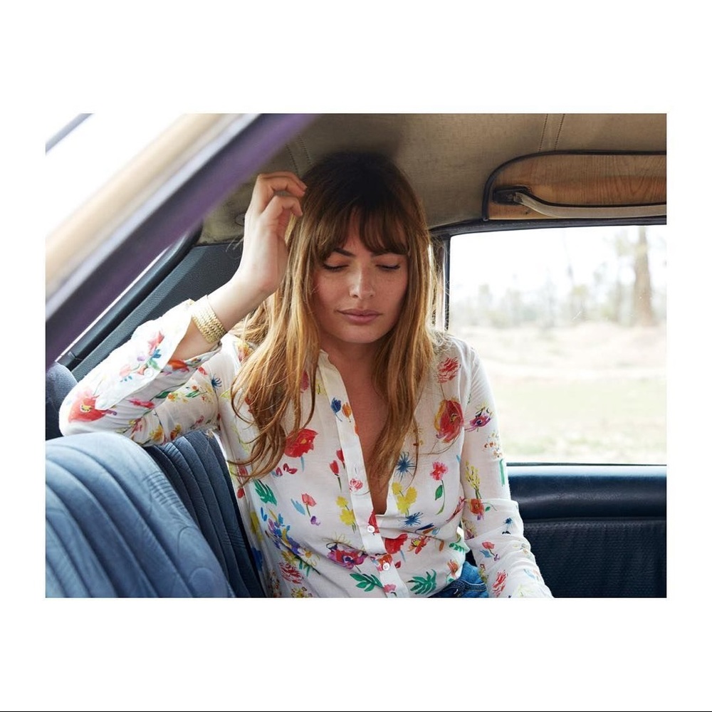 Sézane “pierro” blouse, size 38